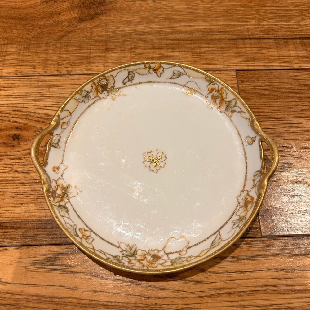 Nippon hand painted vintage dish